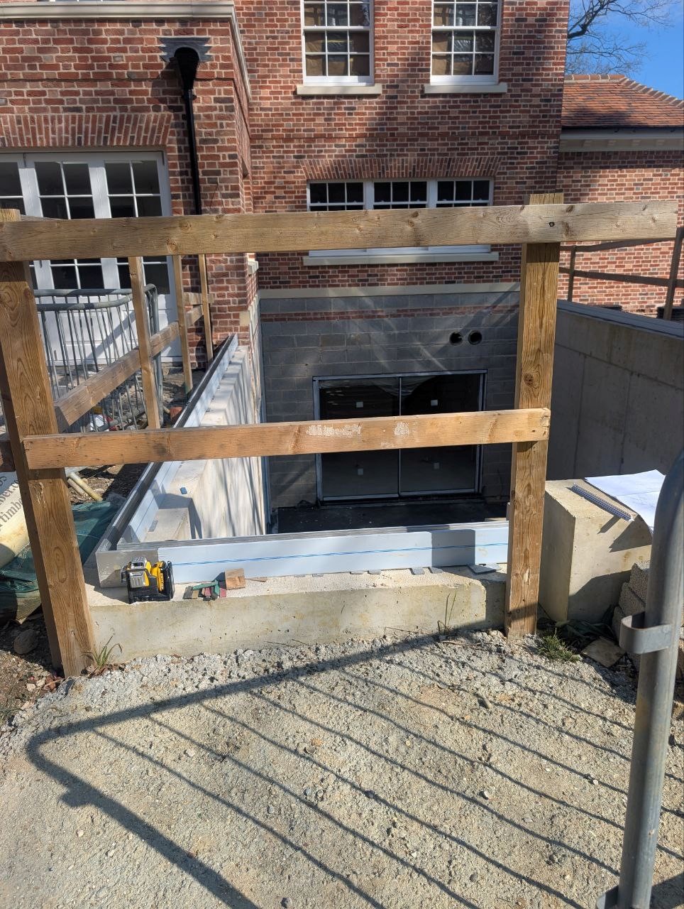 Fryerning Essex - External Balustrading before image